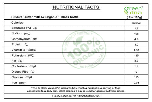 Butter milk A2 Organic