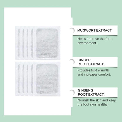 Foot patch (pack of 2) Herbal And Gentle Ingredient Detox Foot Pads, Natural Ingredients for Sleep Aid, Pain Relief, Toxin Removal with Bamboo Vinegar
