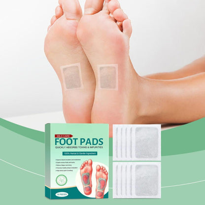 Foot patch (pack of 2) Herbal And Gentle Ingredient Detox Foot Pads, Natural Ingredients for Sleep Aid, Pain Relief, Toxin Removal with Bamboo Vinegar